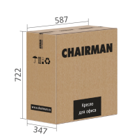 Изображение кресло chairman 020 экокожа бежевое